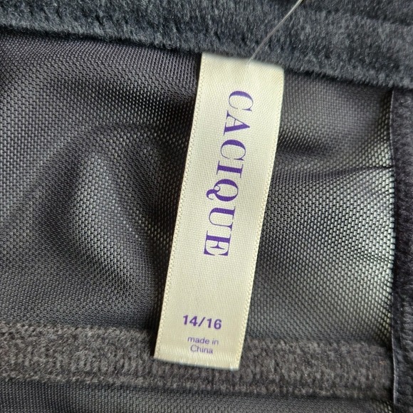 Cacique Black And Red Bustier Corset Size Women's Size 14/16 Curvy Lingerie New - Picture 5 of 6